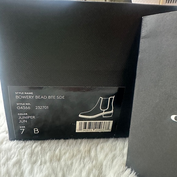 Coach Bowery Bead Suede Chelsea Boot - Picture 2 of 4